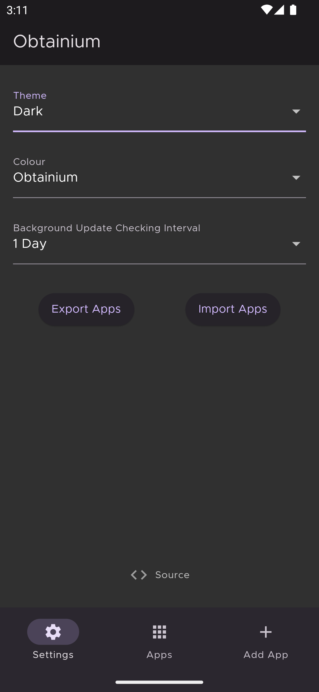 Dark Theme
